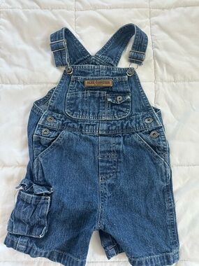Vintage cartersKids' Blue Denim Shortalls